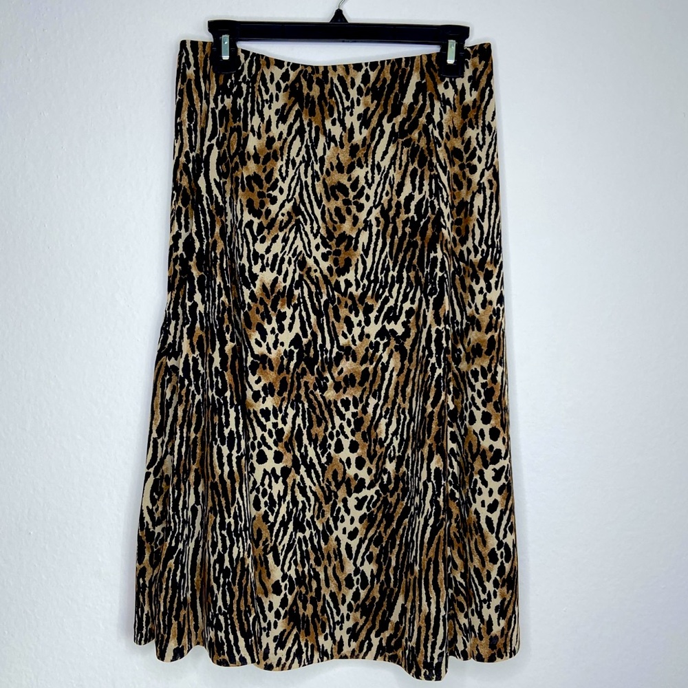 Jones New York Collection Animal Print Skirt